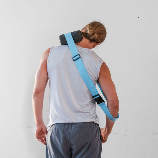 luggage strap for (un)Block trap flossing