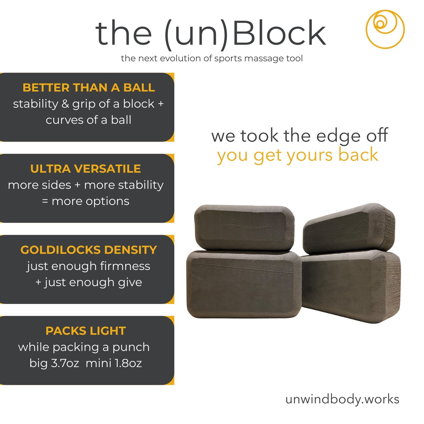 mini (un)Block - better than any therapy ball